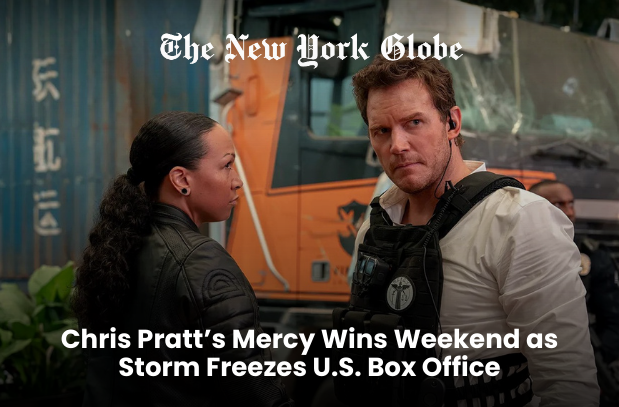  Chris Pratt’s Mercy Wins Weekend as Storm Freezes U.S. Box Office