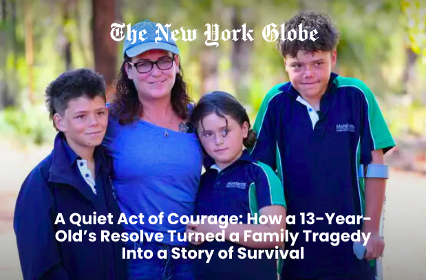  A Quiet Act of Courage: How a 13-Year-Old’s Resolve Turned a Family Tragedy Into a Story of Survival