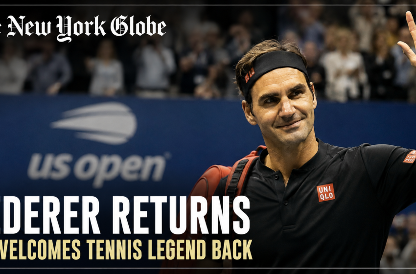  Roger Federer Returns to Flushing Meadows for Long-Awaited U.S. Open Farewell